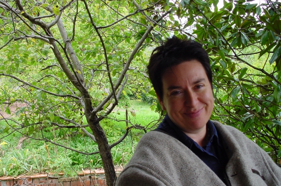 Angela Wagner beim Interview